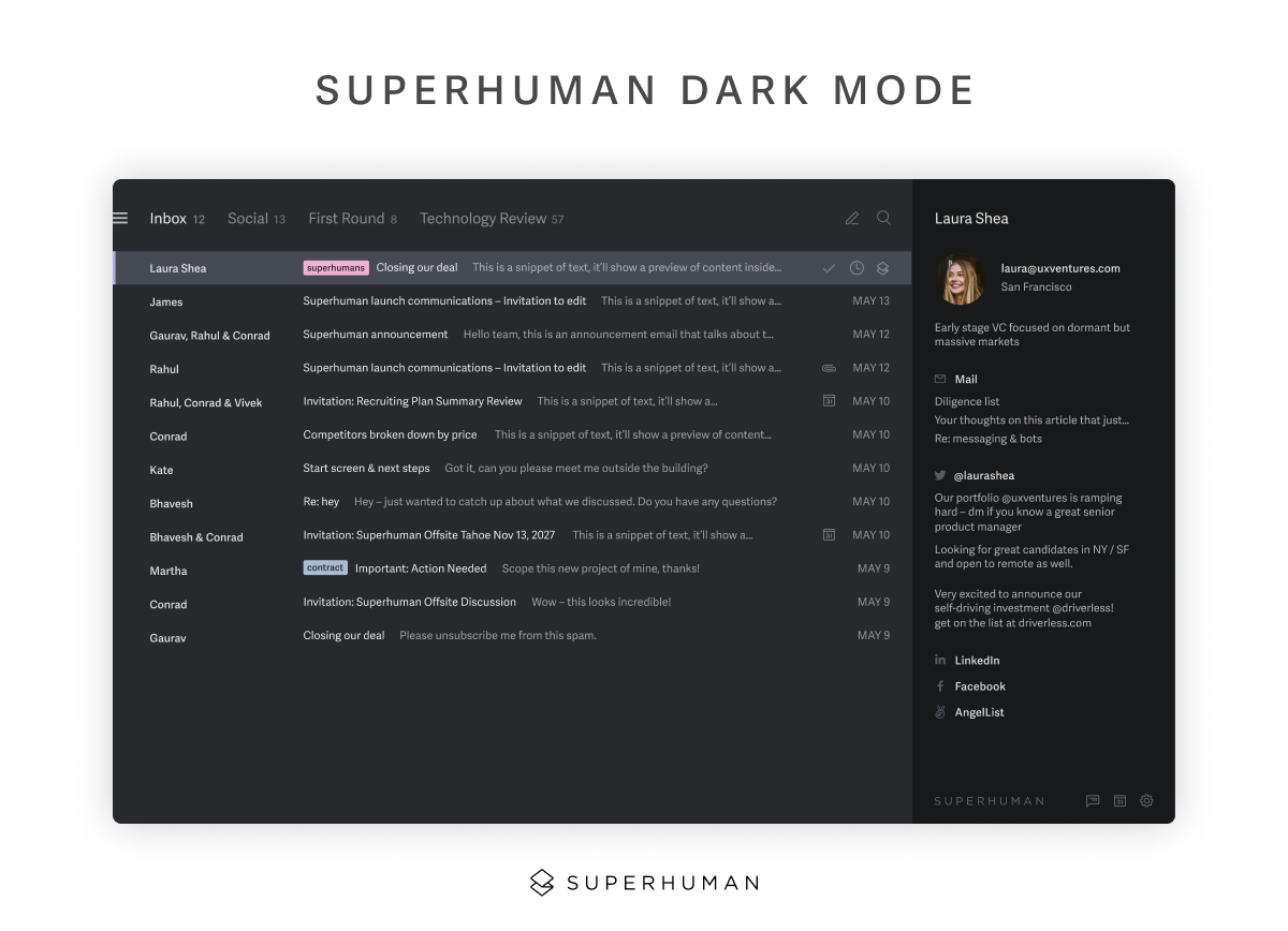 superhuman dark mode