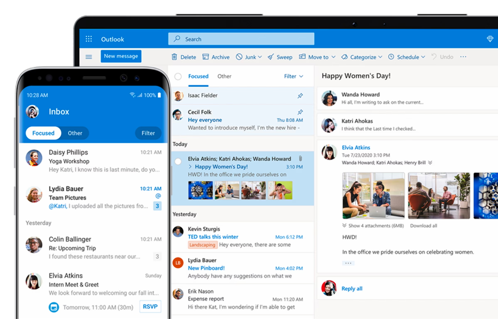 Outlook for Mobile and Desktop