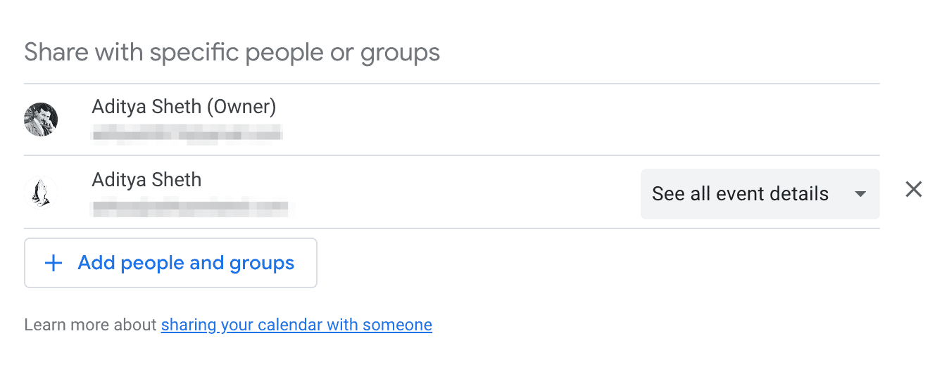 Invite Others to Google Calendar