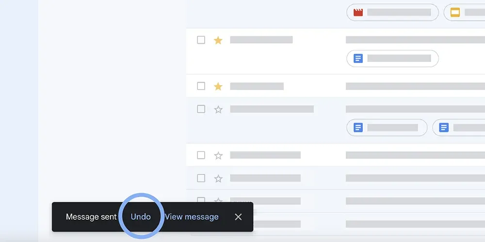 Unsend Email on Gmail Desktop