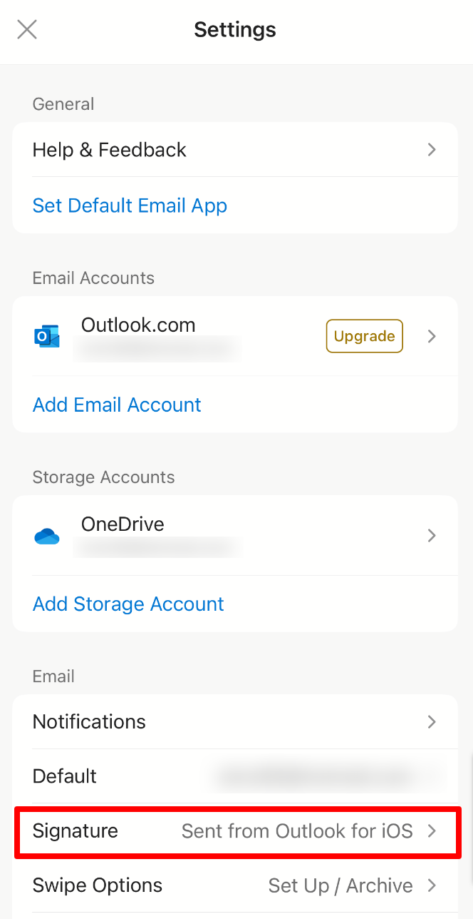 Image 13: how-to-add-signature-in-outlook-ios-signature