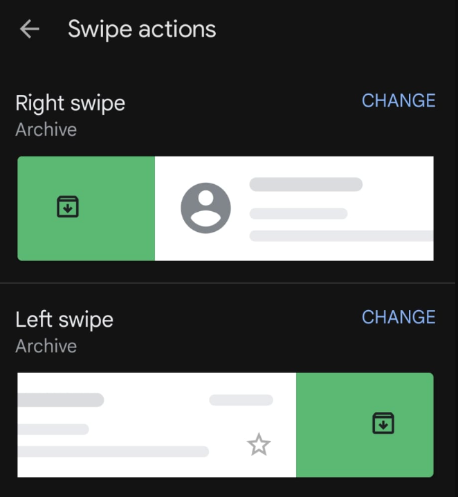 Image 32: Gmail Android settings