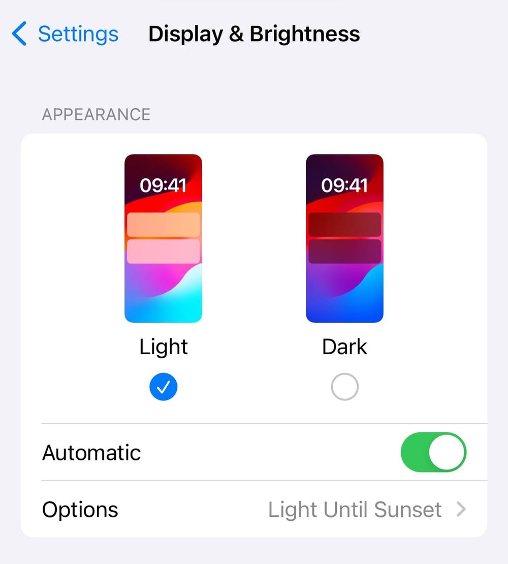 how to make google dark mode iphone