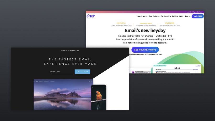 Superhuman vs Hey: which email client is right for you?