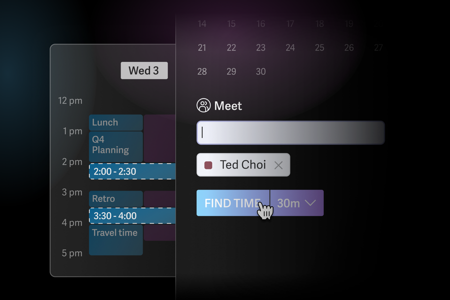 New in Superhuman: Find Time